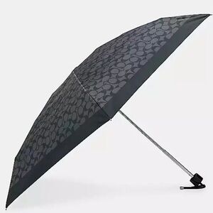 Stylish Black Patterned Umbrella